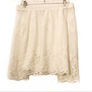 Arizona Jeans Co. Lace Off the Shoulder Blouse Top